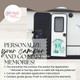 Finding Joy in the Journey - Personalized Outdoor Camper Door Decal Turquoise