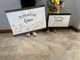 Personalized Girl Name Floral Canvas Banner Sign Nursery Wall Art Decor 2 size