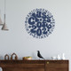 Senior Class 2026 Retro Graduation Wall Decal Grad Party Art 40+ Colors DeepBlue