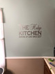 Personalized Kitchen Wall Decal Serving Love Since Vinyl Sticker Decor customer photo