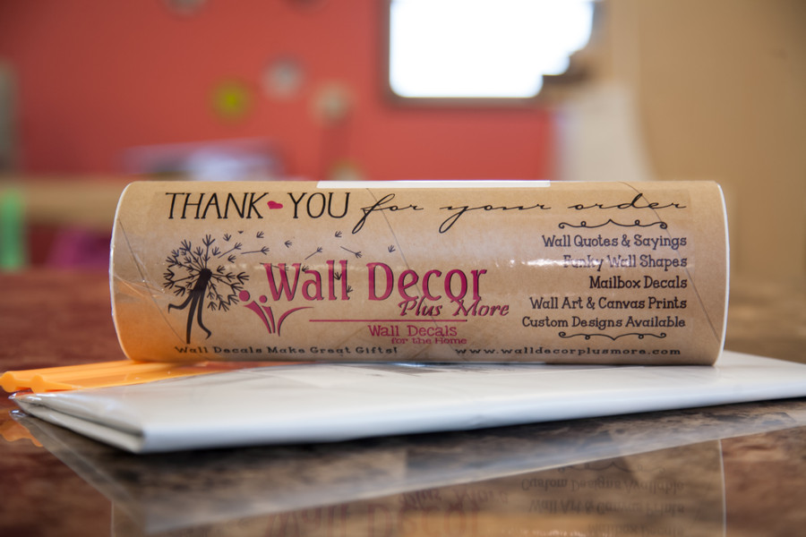 Wall Decor Plus More packages hand-packed and ready for mailing