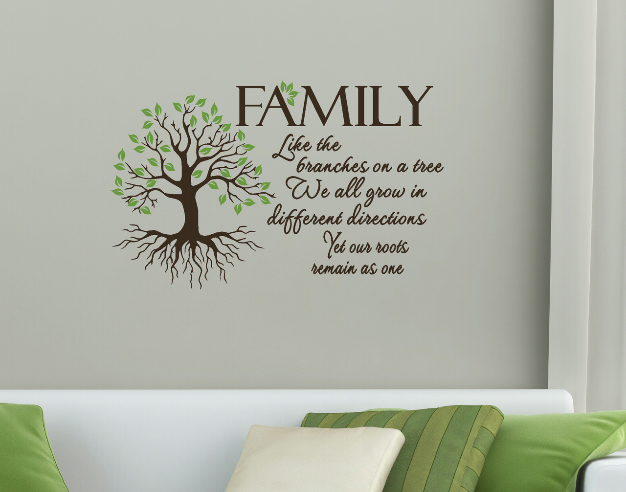 Photos Wall Art Family Family Tree Wall Decal Set Trees Sticker Branches