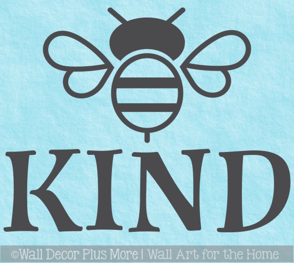 Bee Wall Decals Back-to-school Wall Stickers Bee Loved 