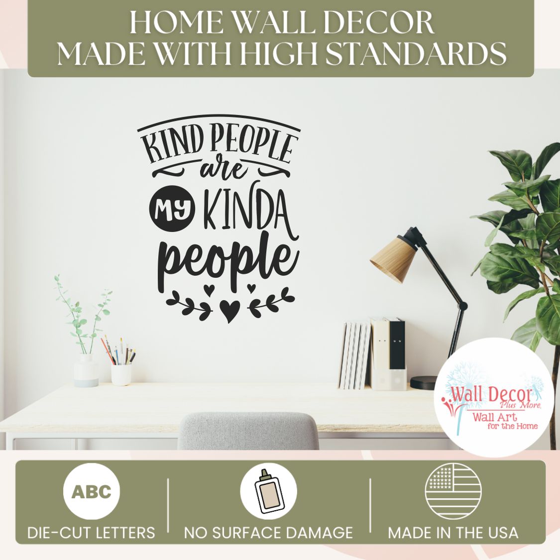 Home is Where My People Are Wall Quotes™ Decal