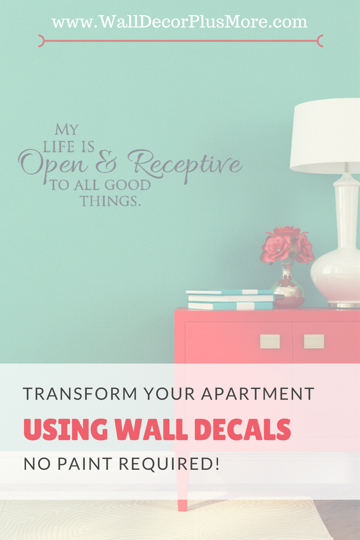 Transform Your Apartment or Rental Home With Wall Decals Wall Decor