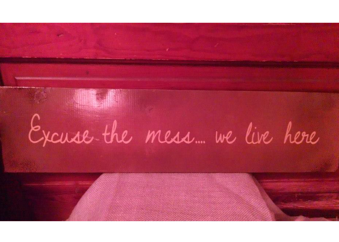 excuse-the-mess-wall-decal-sticker-on-board.jpg