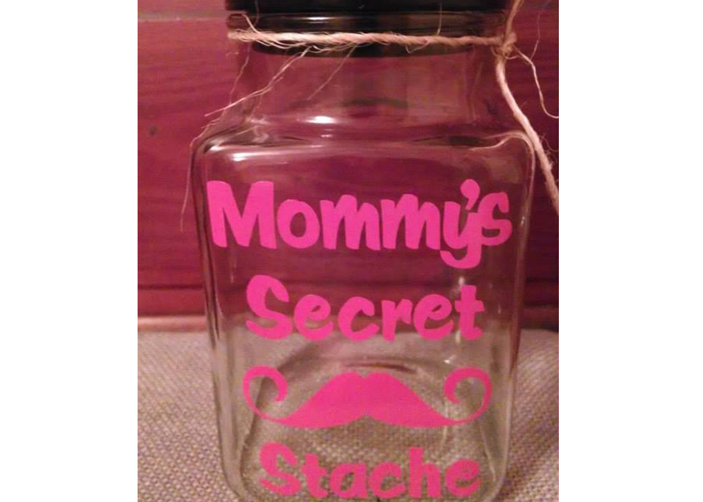 mommy-s-secret-stache-vinyl-decal-lettering-on-glass-jar.jpg