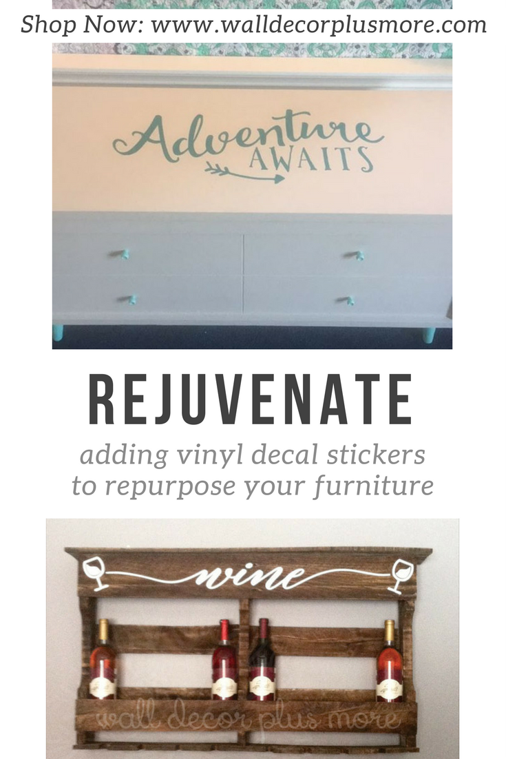 Floral Decal Stickers that work with your furniture Wall Decor Plus More