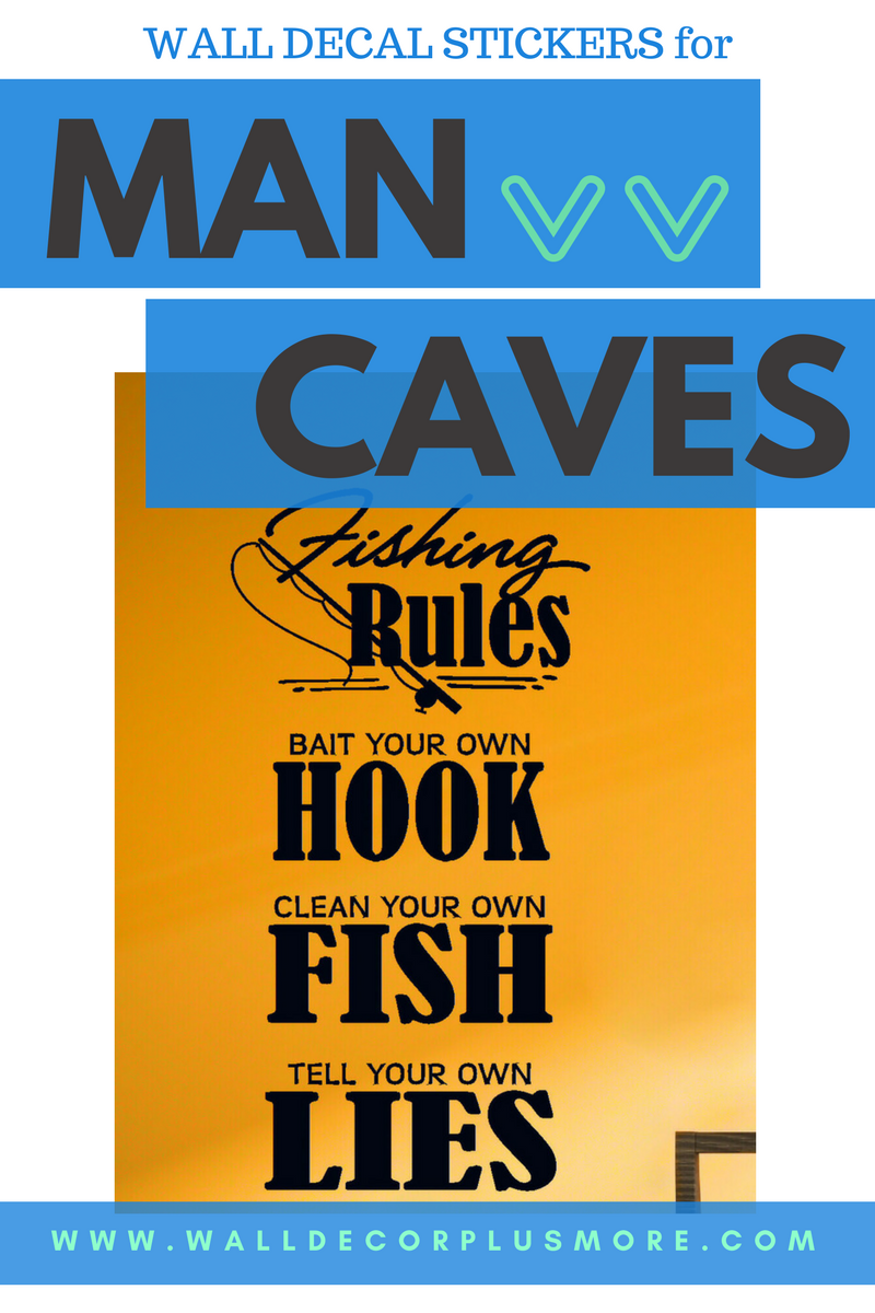 Man Caves Can Be Beautiful Too! Wall Decor Plus More
