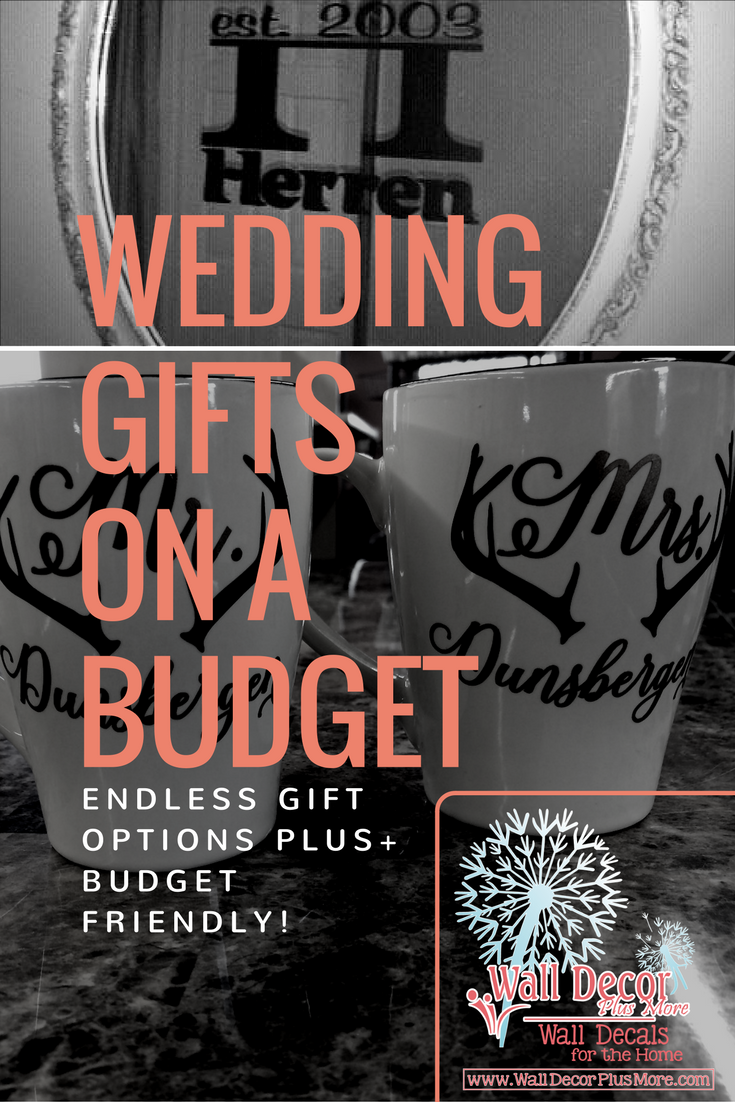 Wedding Gifts on a Budget Decorate with Vinyl Wall Decals Wall
