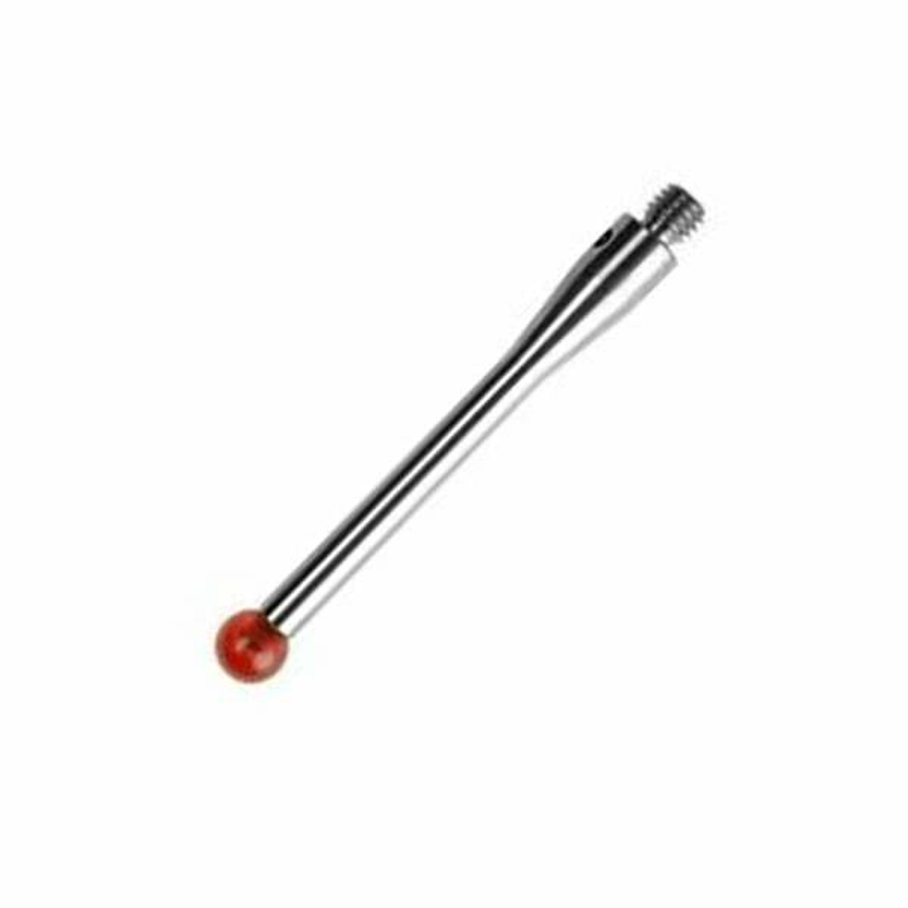 20mm Ruby Ball Needle Stylus 2mm Tip Dia. 1.5mm Dia. Stem