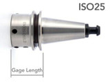 ISO25 Machine Tool Probe Shank ISO Form _Dimensions