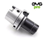 EMG Pro HSK63F ER40 Collet Chuck Tool Holder Side View.