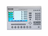 EMX200i DRO, Digital Readout for Linear Encoder Glass Scales Front Orthosgraphic View.