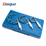 Dasqua Mechanical Outside Micrometer Metric 3 Piece Set| 0~75mm @ 0.01mm ResolutionImage 2