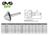 MT4 Lathe Bull Nose Live Center For CNC | Ø100mm | Morse Taper Live Center | High Precision Image 1