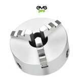 EMG Pro K11 Series 240mm Three-Jaw Self-Centering Chuck | EMG Precision. Front Image on White Background.