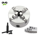 EMG Pro K12 Series 315mm Four-Jaw Self-Centering Chuck | EMG Precision. Front Image on White Background.