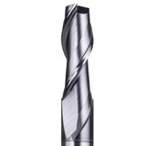 EMG Pro Edge U-RH2 Long Shank Series General Machining 2 Flute AlCrSiN 35° End Mills 1~20mm Diameters Image of a Selection of differnet U-Series Cutting Tools stood upright on a white background.