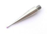 20mm M2 Stylus | 0.7mm Tungsten Carbide Stem | 1mm Ruby Ball Needle | Precision Ruby Ball | EWL 7.0 mm