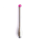 20mm M2 Stylus | 1mm Tungsten Carbide Stem | 2mm Ruby Ball Needle | Precision Ruby Ball | EWL 14.0 mm