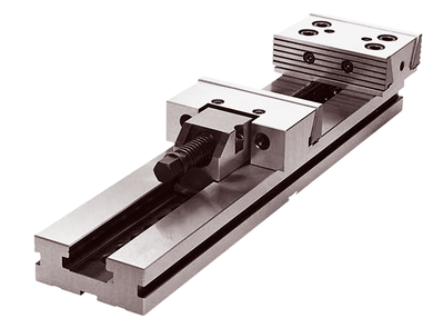 EMGP GTXi175A mm Precision Modular Vice | Machine Tool Workholding | EMG Pro ISO View Front White Background EMG Precision.