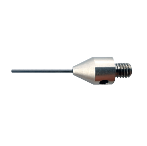 20mm M4 Stylus | 1mm Tungsten Carbide Stem | 1mm Cylindrical needle | Tungsten Carbide Flat Bottomed Tip | EWL 10mm