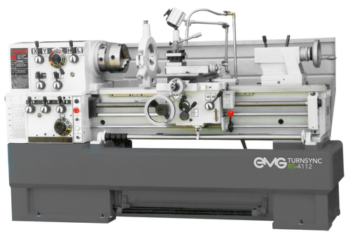 EMG TurnSYNC RS-4112 Gap Bed Precision Metal Turning Lathe with Gear Head | 410x2000mm Image 1