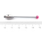 50mm M4 Stylus | 2.5mm Tungsten Carbide Stem | 5mm Ruby Ball Needle | Precision Ruby Ball | EWL 37.9 mm
