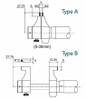 Digital Inside Micrometer | 0.001mm Resolution | 75-100mm Range | ±0.004mm Accuracy Image 7 Dimensional Drawing