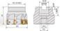 50mm Ø | 7 Teeth | 90° Right-Handed CNC Milling Face Mill Arbor / Shell Mill Cutting Tools Dimensions Image 2