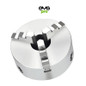 EMG Pro K11 Series 160mm Three-Jaw Self-Centering Chuck | EMG Precision. Front Image on White Background.