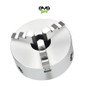 EMG Pro K11 Series 190mm Three-Jaw Self-Centering Chuck | EMG Precision. Front Image on White Background.