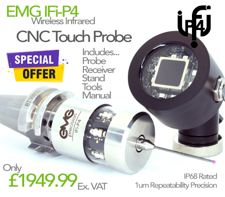 EMG Precision IFi-P4 CNC Machine Infrared Probe