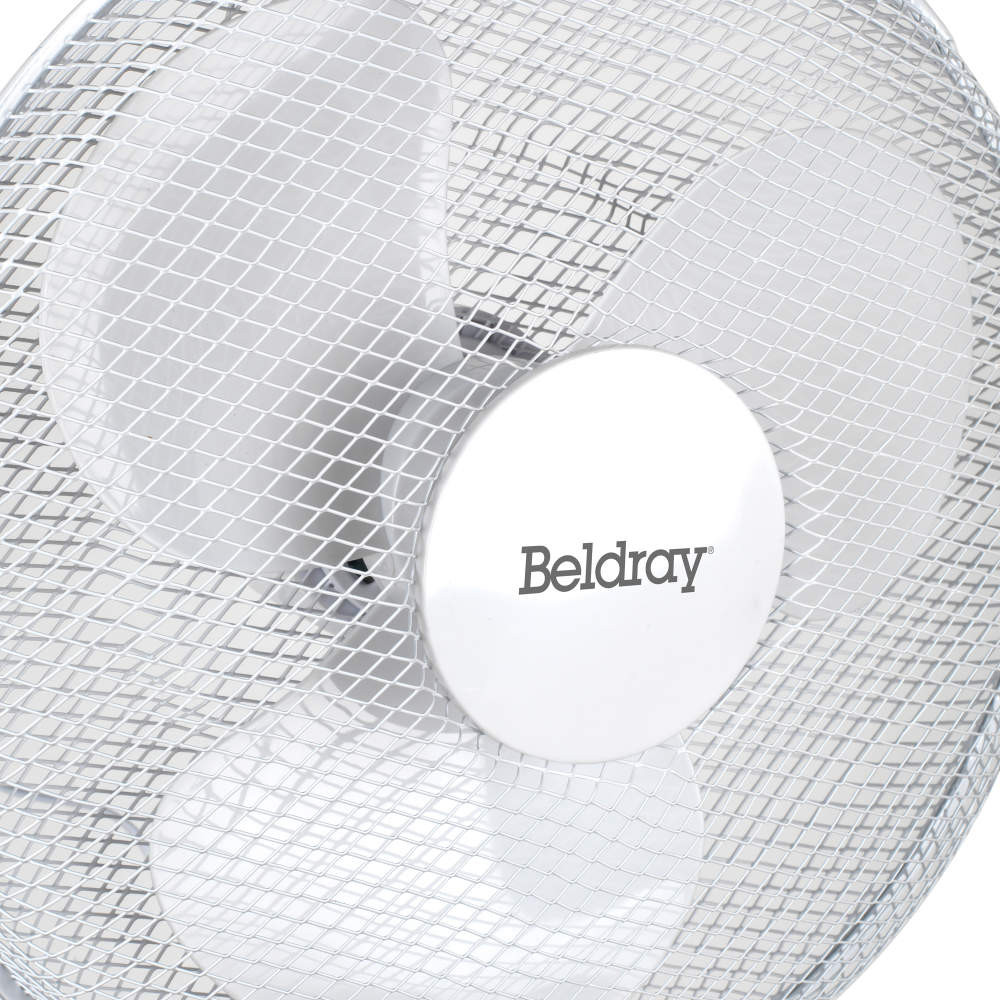 Beldray 16 Inch Pedestal Stand Fan With Adjustable Head Height, 45W