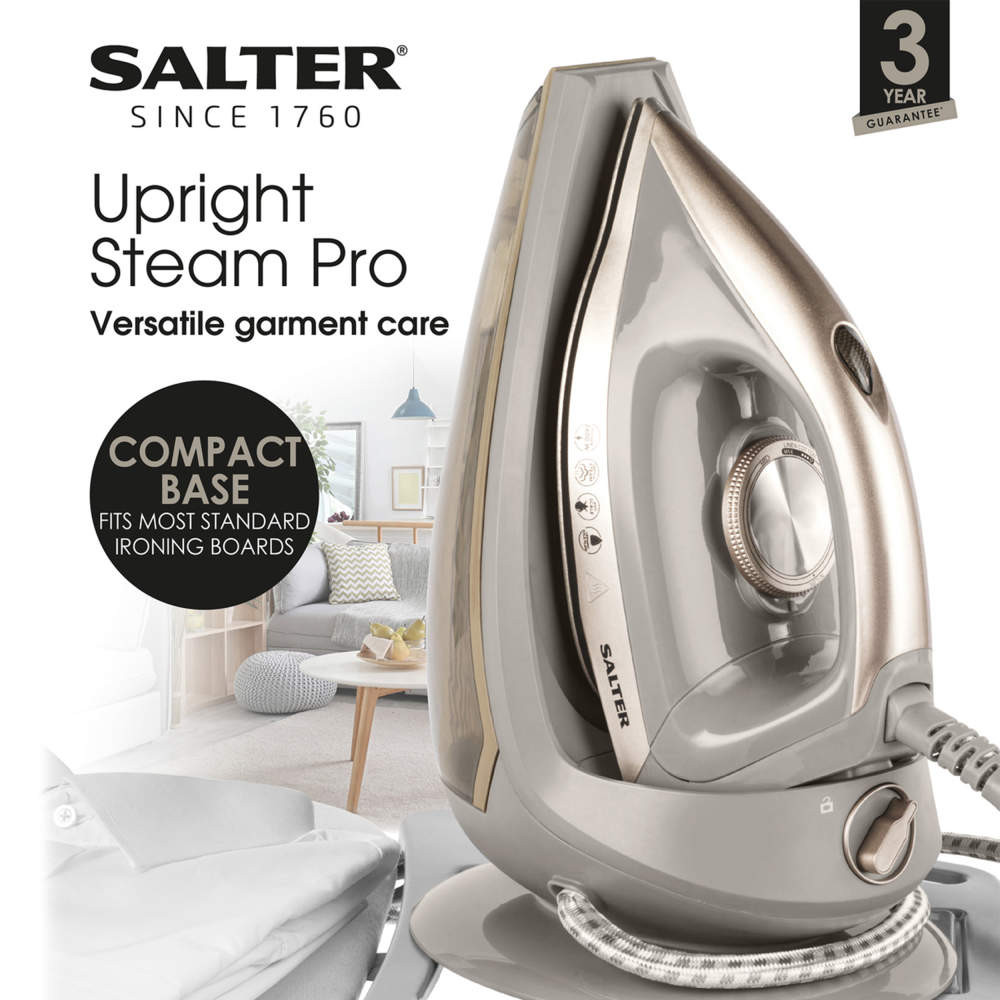 Salter Upright Steam Iron with Ceramic Soleplate, 1.5L No1Brands4You