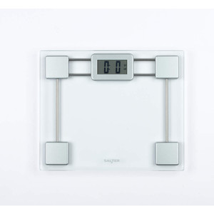 Salter Toughened Glass Digital Bathroom Scale - Clear Salter Toughened Glass Digital Bathroom Scale - Clear
