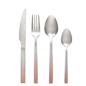 Salter Ombre 16-Piece Cutlery Set - Silver/Champagne Salter Ombre 16-Piece Cutlery Set - Silver/Champagne