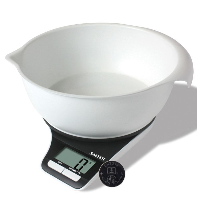 Salter Measuring Jug Digital Kitchen Scale - White