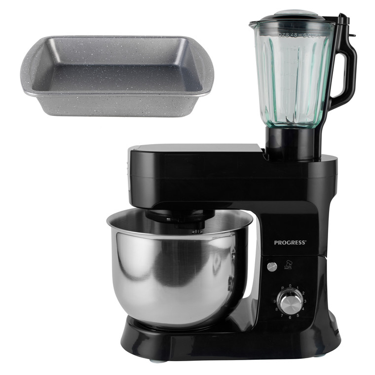 Progress 2-in-1 Stand Mixer Set – Electric Mixer With Baking Tray