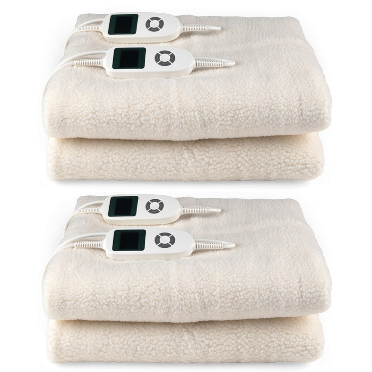 Kleeneze Multizonal Heated Underblanket 2 Pack For Double Beds