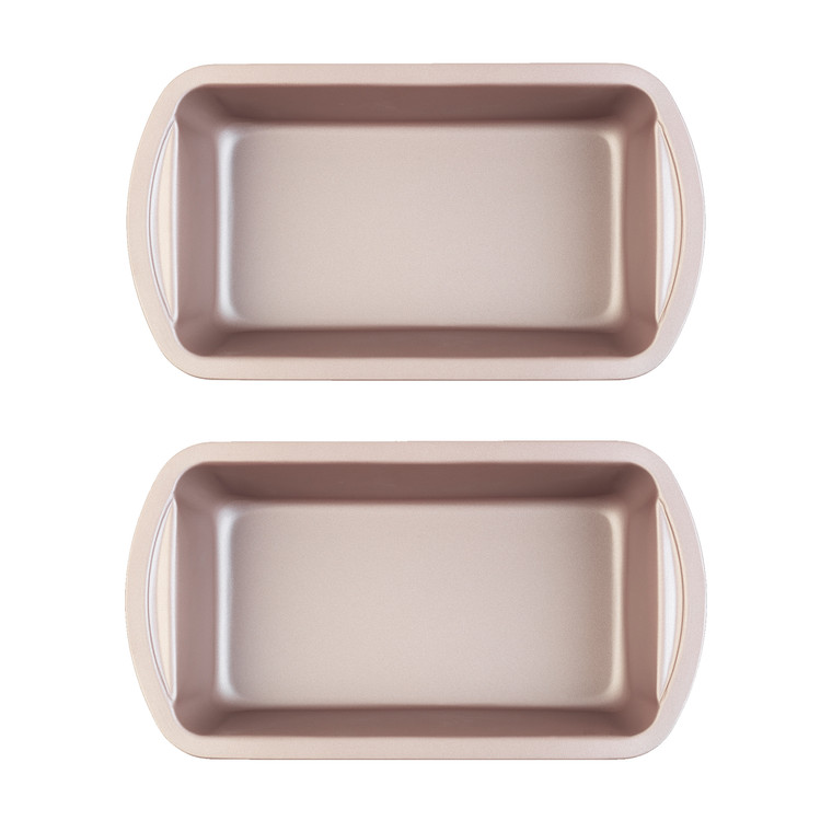 Salter Metallic 28cm Loaf Pan - 2 Pack