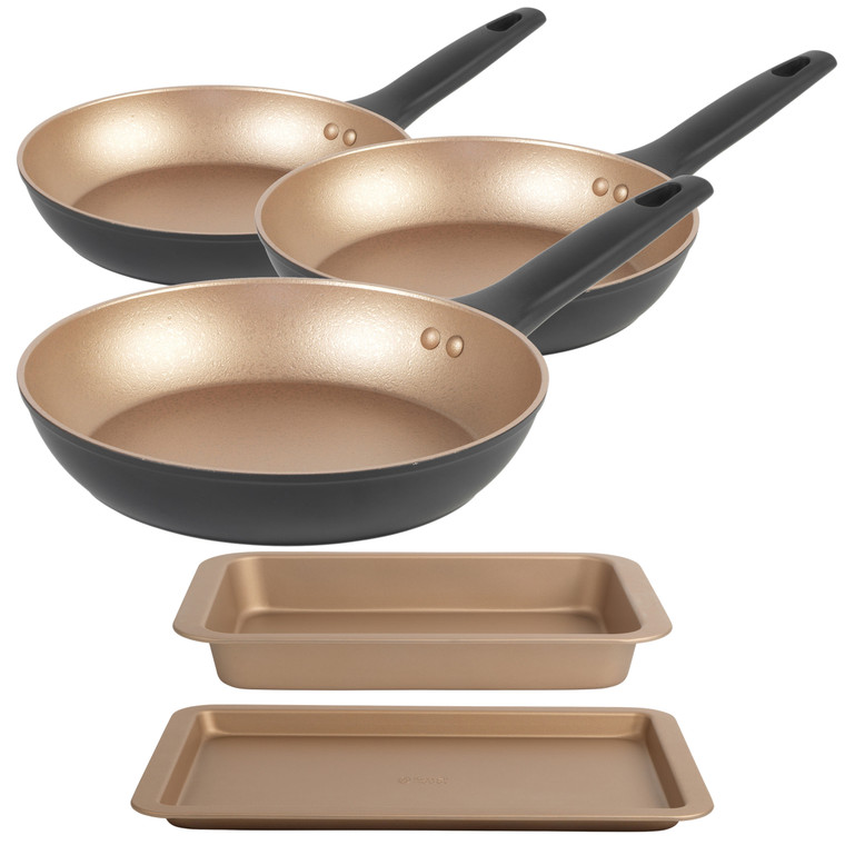 Russell Hobbs Opulence Frying Pan & Bakeware Set - 20/24/28cm