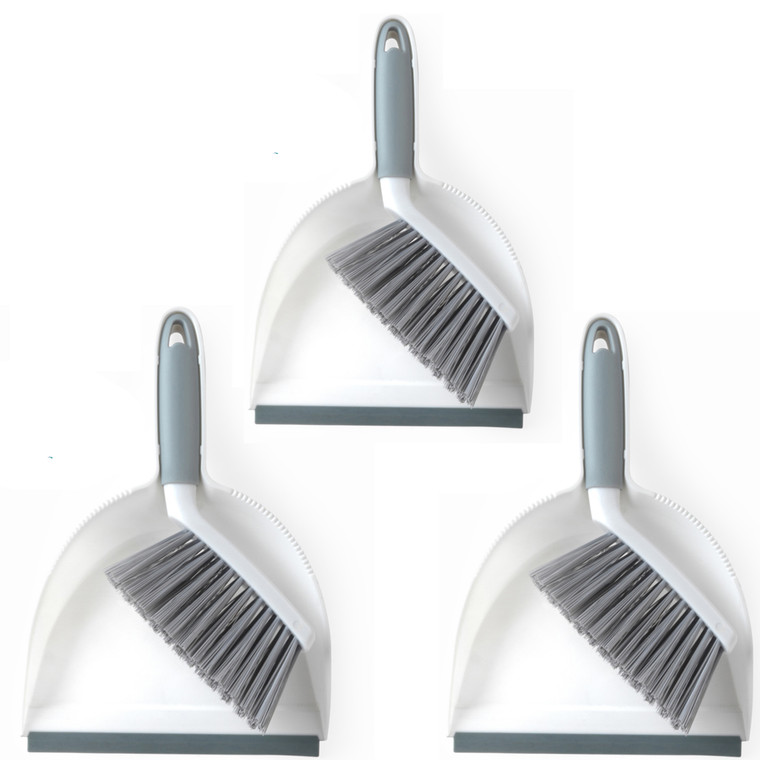 Beldray Antibac Dustpan & Brush – 3 Pack