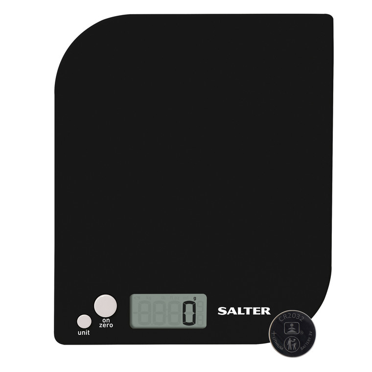 Salter Leaf Digital Kitchen Scale - Black