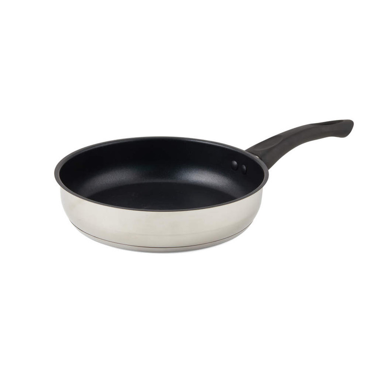 Russell Hobbs Frying Pan 24cm, Stainless-Steel Coating, Stylish Design