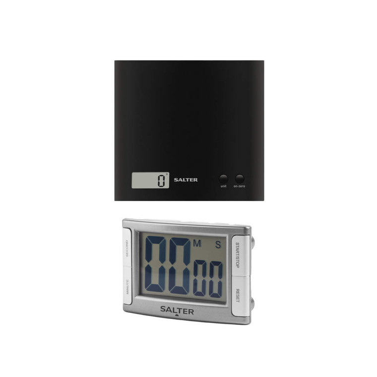 Salter Kitchen Scale & Timer Set