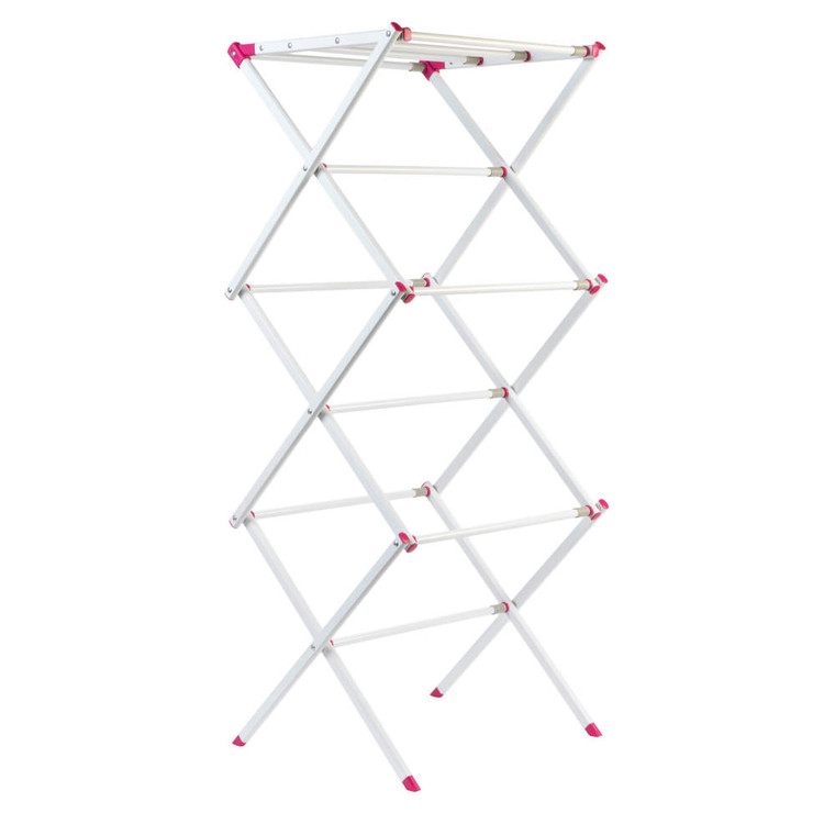Kleeneze® Three-Tier Clothes Airer, 7M Drying Space | 72 x 43 x 104cm