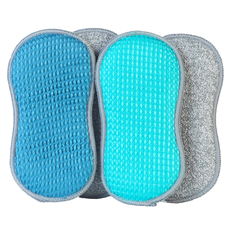 Beldray® Clean & Fresh Anti-Bac Microfibre Scrubber Cleaning Pads