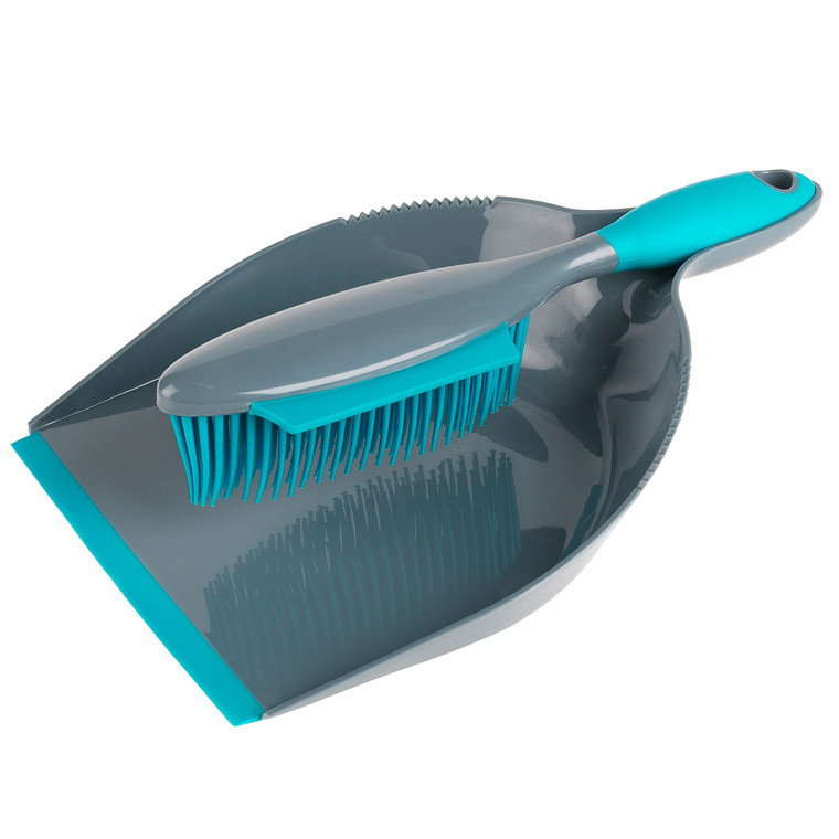 Beldray® Pet Plus+ Rubber Dustpan with Brush Set | Compact Design